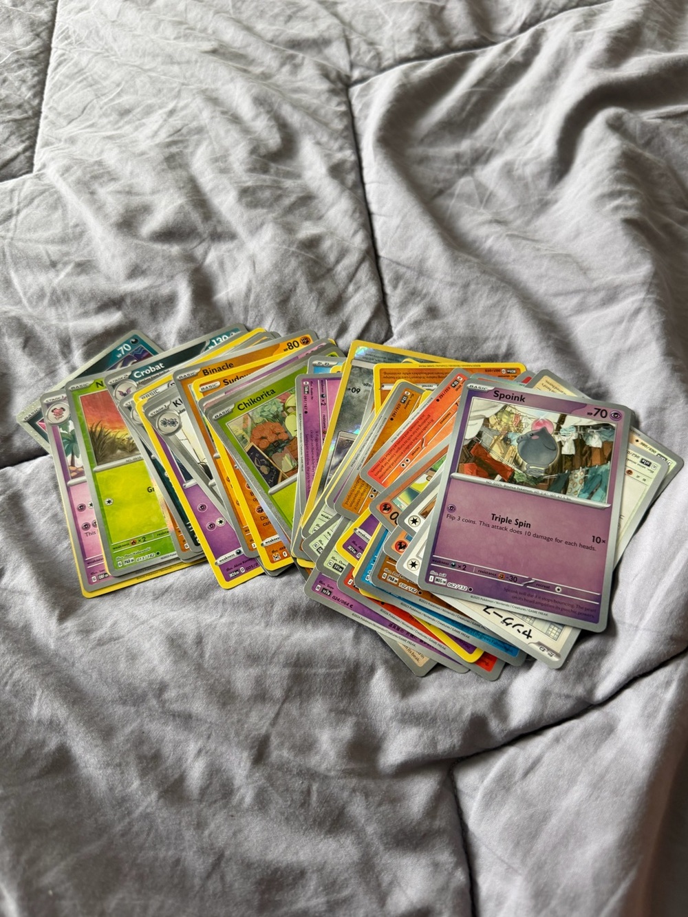 Pokemon mystery pack of cards
